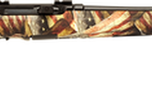 Savage A17 .17 HMR American Flag Rifle