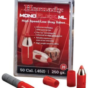 Hornady Low Drag Sabot Muzzleloader .50 Cal 250gr Monoflex