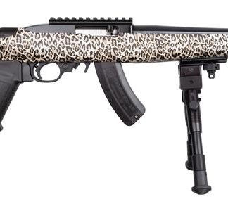 Ruger 22 Charger .22LR Semi-Auto Pistol with Leopard Frame