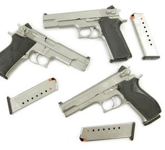 Smith & Wesson Model 4506 45 Auto Police Trade-ins with 2 Magazines