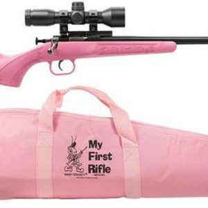 Keystone Crickett 22LR Pink Rifle w/ Scope & Case