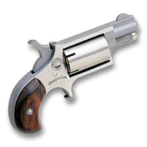 NAA Revolver Single 22 Black Powder 1.12" Wood