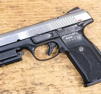Ruger SR40 40 S&W Police Trade-in Pistol