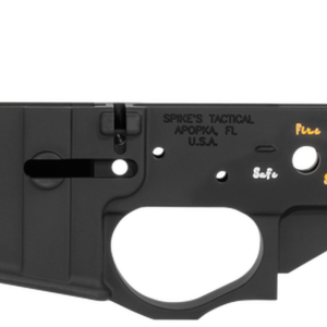 Spikes Pineapple Grenade AR Lower - Multi-Cal, Black