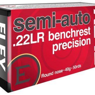Eley Semi-Auto Benchrest Precision 22LR Ammo 40 Grain Round Nose - Rifles | Missouri Gun Shop