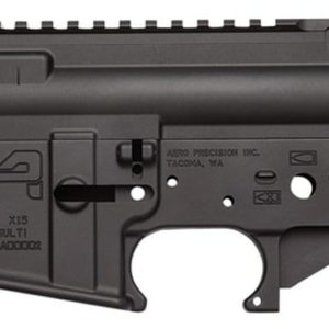 Aero Precision AR-15 Stripped Receiver Set, Black