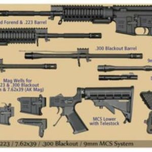Windham Multi-Caliber Rifle Kit: 4 Uppers, 1 Lower