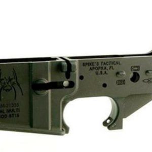 Spikes Lower Receiver Stripped ST-15 Spider, Bullet Marking