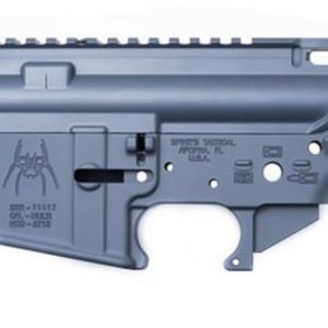 Spikes Stripped Grey Matched Receiver Set | AR-15 Build - Handguns | Missouri Gun Shop