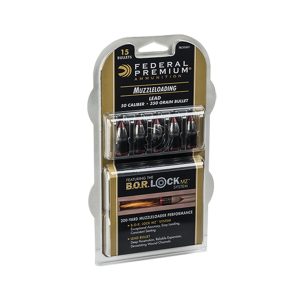 Federal 50 Blackpowder 350gr Lead MZ Bullet B.O.R Lock