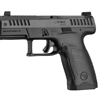 CZ P-10 C Ported – Compact 9mm Pistol with Slide Cuts for Reduced Recoil