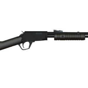 Rossi RP22, Pump, 22 LR, 18″ Barrel, Black, Synthetic Stock,