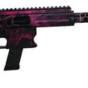 Aero Survival Rifle 9mm 16.25" w/ Scope & Pink Stock