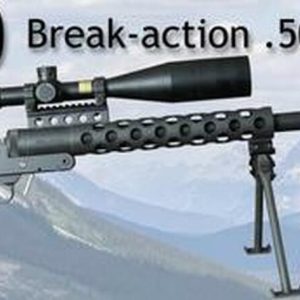 Serbu RN-50 Single Shot .50 BMG Rifle | 29.5" Barrel