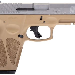 Matte Stainless/Tan 9mm Full Size 17 Rd Pistol