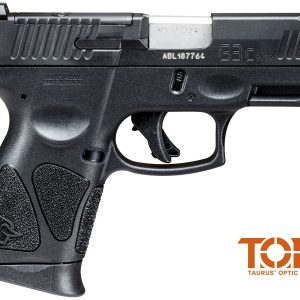 T.O.R.O. Tenifer Matte Black 9mm Compact 12 Rds