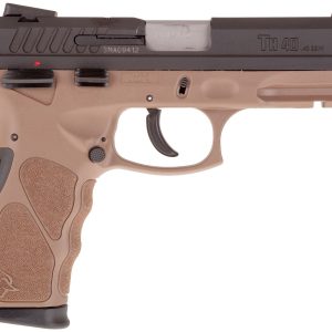 Matte Black / Brown 40 S&W Full Size 15 Rds Pistol