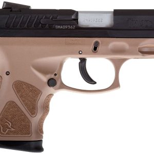 Matte Black / Brown 40 S&W Compact 11 Rds. Pistol