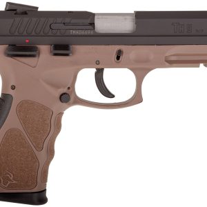 Matte Black/Brown 9mm Luger Full Size 17 Rds Pistol