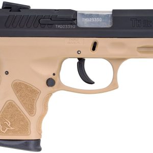 Matte Black / Tan 9mm Luger Compact 17 Rds. | Firearms Missouri