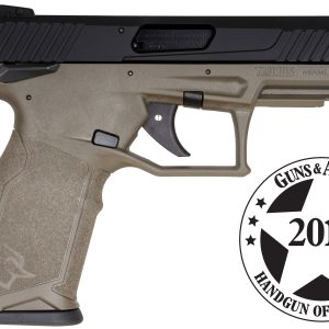 Hard Anodized Black 22 LR OD Green Polymer Frame Pistol