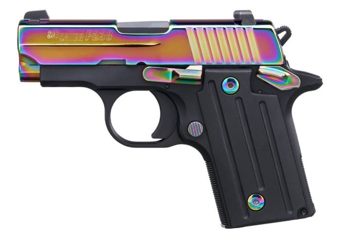 Real P238 TITANIUM RAINBOW Real P238 TITANIUM RAINBOW - Handguns - Missouri Gun Shop