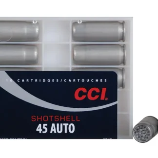 CCI Shotshell 45 ACP Ammo 120 Grain Lead Shot 200 rounds - Handguns | Missouri Gun Shop