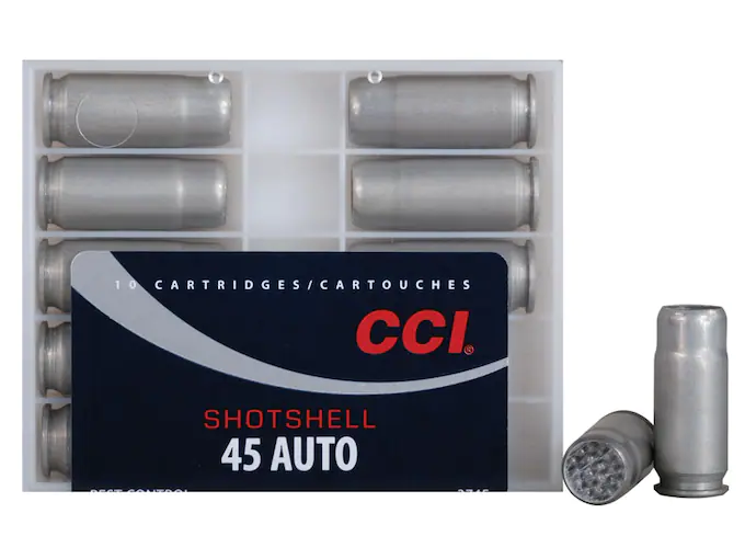 CCI Shotshell 45 ACP Ammo 120 Grain Lead Shot 200 rounds CCI Shotshell 45 ACP Ammo 120 Grain Lead Shot 200 rounds - Handguns - Missouri Gun Shop
