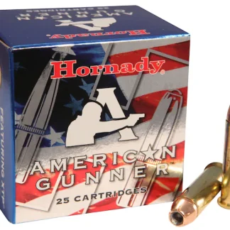 New Hornady American Gunner 357 Magnum Ammo 125 Grain Hornady XTP Jacketed Hollow Point Box of 500