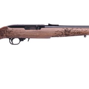 Ruger 10/22 .22 LR Engraved Walnut Stock Rifle