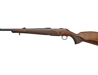 CZ 600 Plus LUX Bolt-Action Rifle — Walnut, Threaded