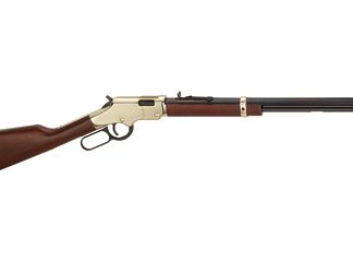 Henry Golden Boy H004 Lever Action Rifle – Brasslite & Walnut