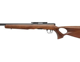 Savage B22 Timber Thumbhole Rifle .22 LR 10rd Wood