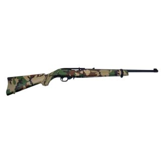 Ruger 10/22 “Woodsman” Rifle .22LR 10rd Magazine 18.5″ Barrel Woodland Camo Stock - Uncategorized - Missouri Gun Shop